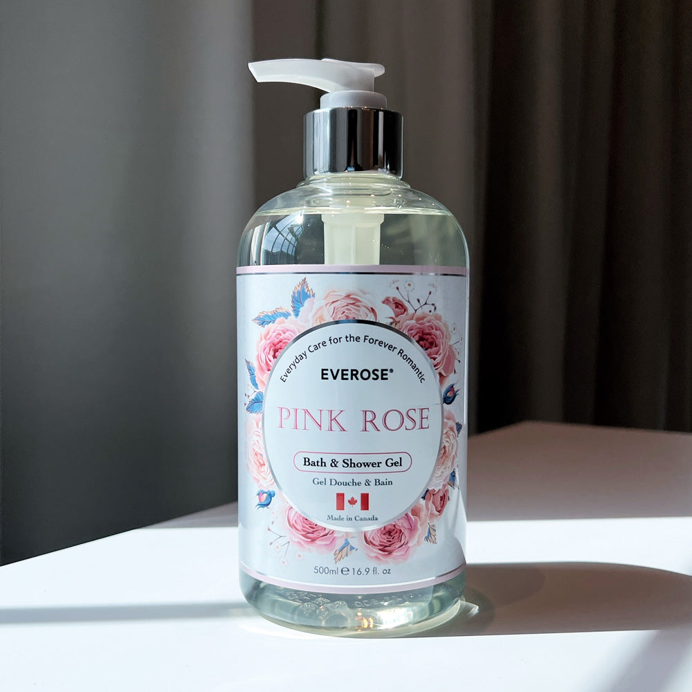 Pink Rose Bath Gel 500mL